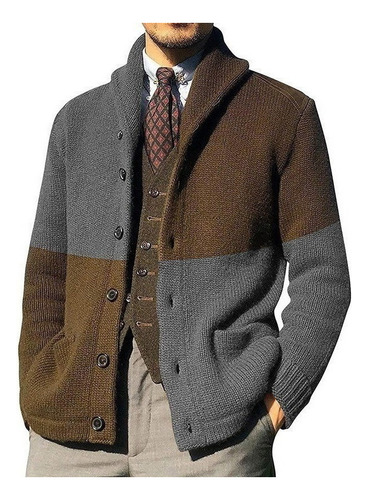 Men's Casual Winter Button Down Sweater Sweater