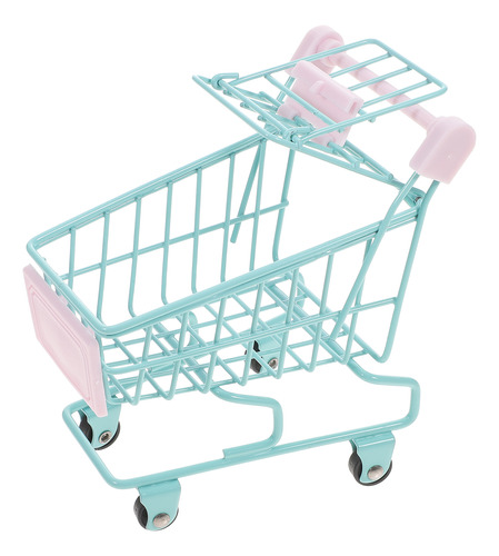 Miniescritorio Con Carrito De Compras Push Wagon Para Niños