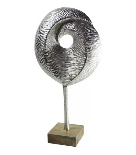 Escultura Elo Decorativa De Metal