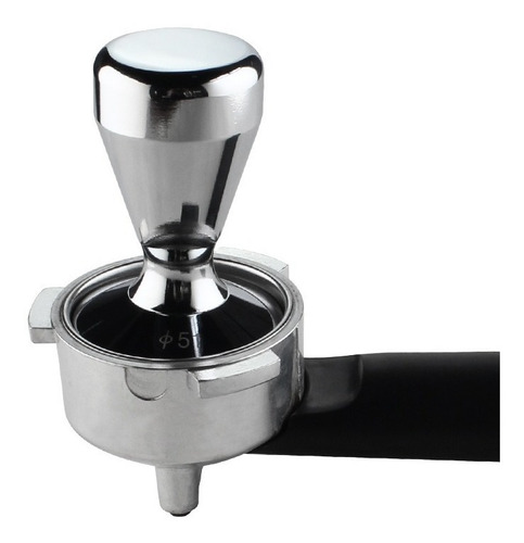 Tamper Compactador De Café Expresso Em Inox 53 Mm