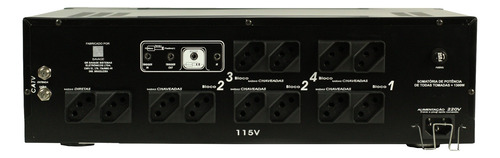 Condicionador De Rede De 220v P/ 110v Gr Savage Sda1300watts