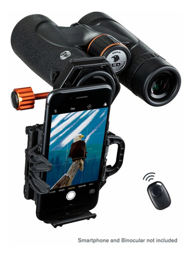 Imagen 3 de 10 de Adaptador De Celular Celestron Nextgo Bt Para Telescopio