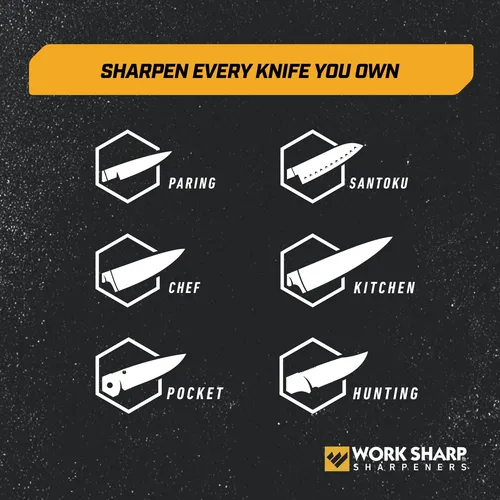 Afilador De Cuchillos Work Sharp, 4 Ángulos Ajustables
