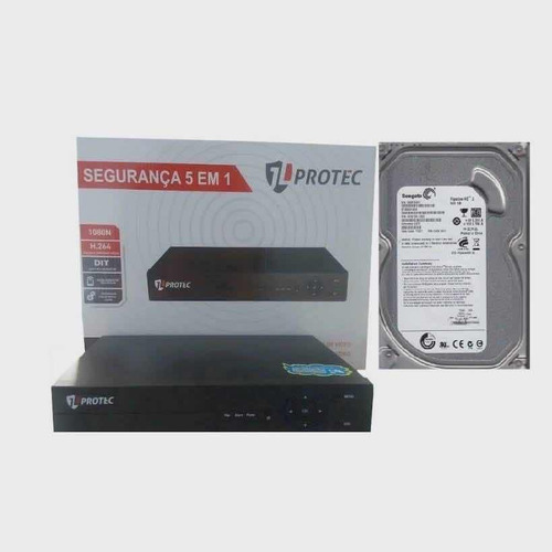 Dvr Jlprotec Fullhd 8 Canais Com Hd 500gb