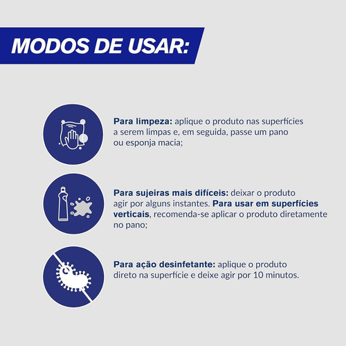 Limpador Multiuso Veja Power Fusion Squeeze 500ml Limão