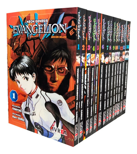 Neon Genesis Evangelion Manga Deluxe Completa Tomo Original