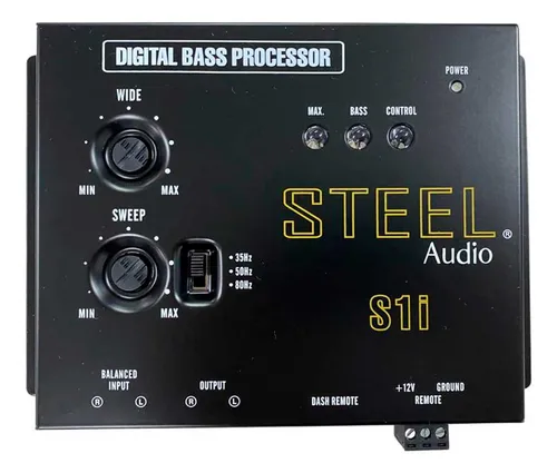 comprar Epicentro Restaurador De Bajos Steel Audio S1i Control Bajo