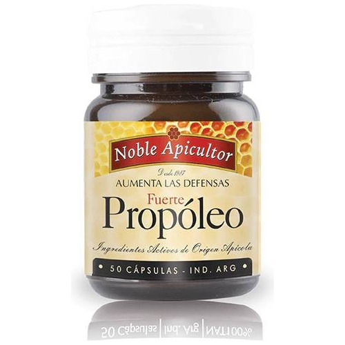 Propóleo Noble Apicultor Natier Antibiótico Natural 50 Caps