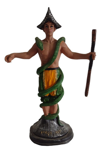 Inle Orisha, Representa La Pesca, Salud Y Prosperidad 36 Cm.