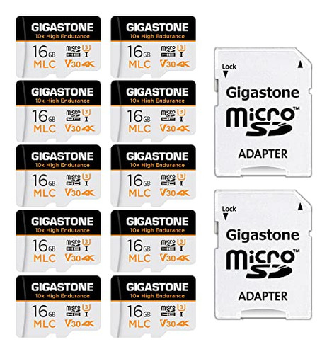 [10 Unidades De Servicio Pesado] Gigastone Industrial 16 Gb