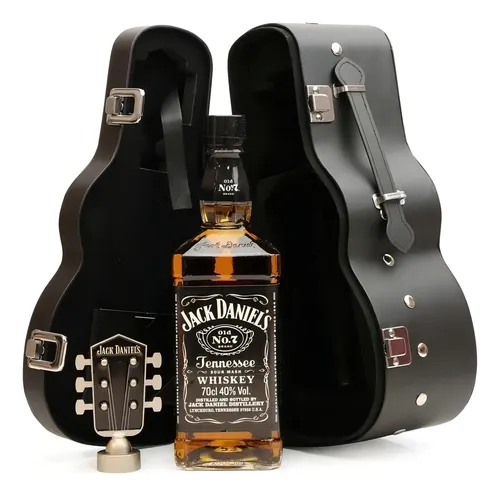 Whisky Jack Daniel's Guitar Case Couro Ed Limitada 700ml 40%