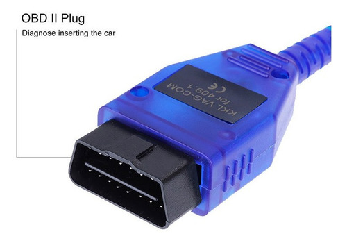 Imagen 2 de 2 de Scanner Obd2 Cable Usb Audi Volkswagen Otros