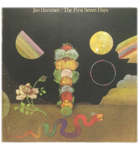 Vinilo Jan Hammer The First Seven Days 1976 Argentina Lp