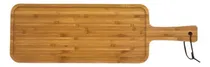 Comprar Tabla Para Picar Bamboo 40x15 Cm Con Manija Asado Picada Color Marrón claro Tabla Picar