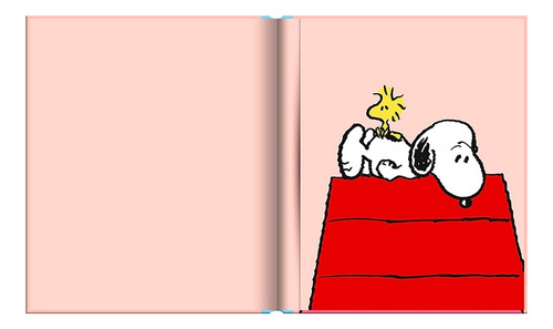 Libreta Lujo Cuaderno Snoopy Full Leyendo + Lapices Gel(5)
