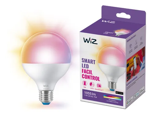 Lampara Led Globo Wiz Wifi Color E27 11w X2 Unidades