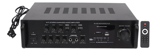 Amplificador Estéreo Home Theater Amp 5.0 De Aleación De Alu