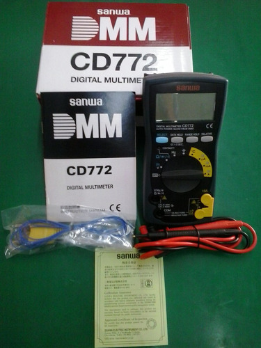 Multímetro Digital Sanwa Cd772