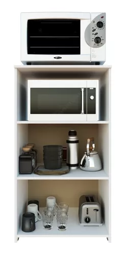 Muebles para cocina organizador alacena para microondas estante