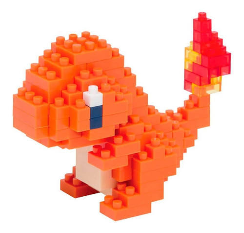 Boneco Pokémon De Montar Charmander Nanoblock Original