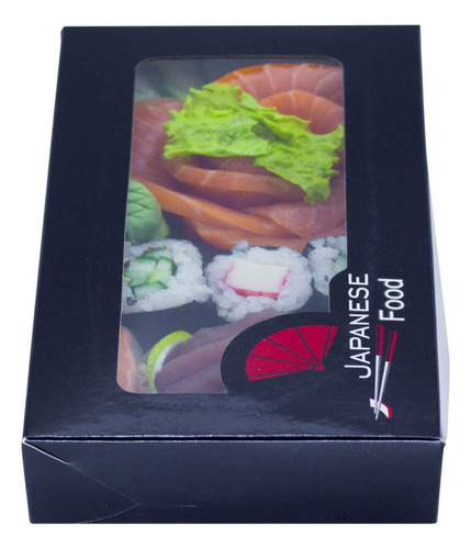 Caixa Para Sushi 100 P 400 M E 100 Temaki Delivery