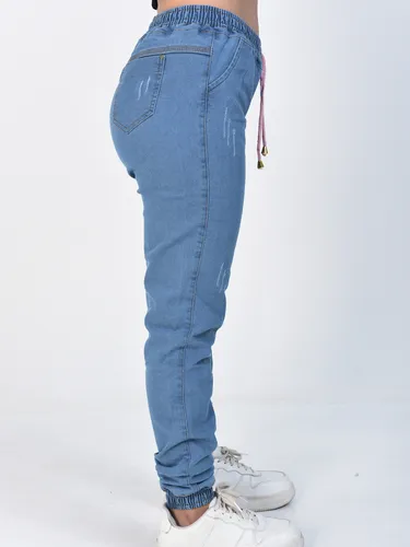 Jeans Juvenil CalÇa Jogger Feminina Rasgada Jogger Feminina