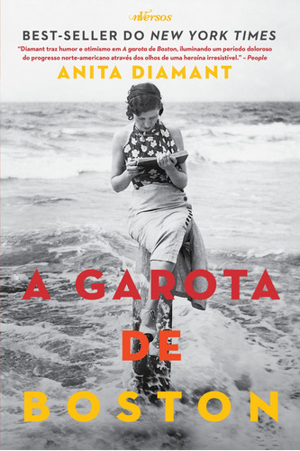A Garota de Boston, de Diamant, Anita. nVersos Editora Ltda. EPP,Scribner Book Company, capa mole em português, 2016