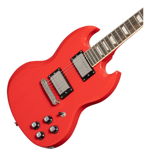 Guitarra Electrica EpiPhone Power Players Sg Lava Red Color Rojo