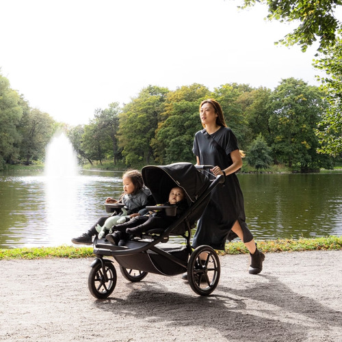 Carrinho De Bebê Thule Urban Glide 3 Double P/ 2 Bebês Preto