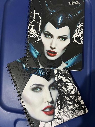 Malefica Disney Pelicula Cuaderno 100 Hojas Pasta Dura Promo