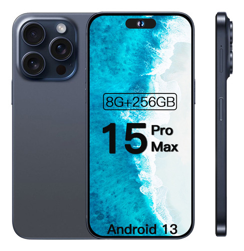 Teléfono Inteligente Celular Android I15 Pro Max De 6,8 PuLG