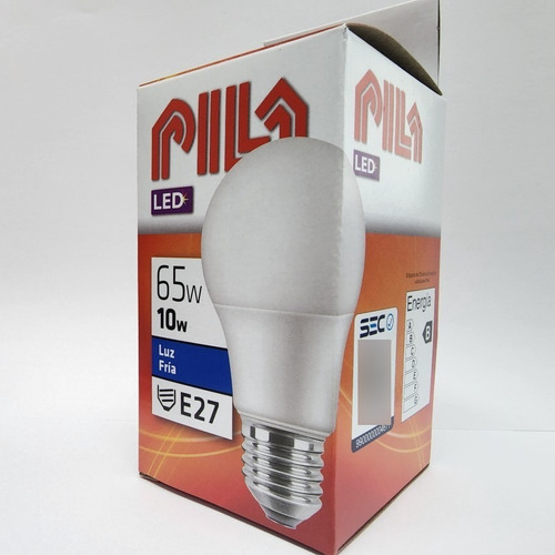 Ampolleta Led 10w Luz Blanca Pila