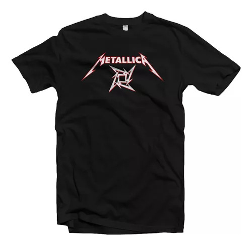 Remera Bandas Rock Metallica N01 A1 Infantil