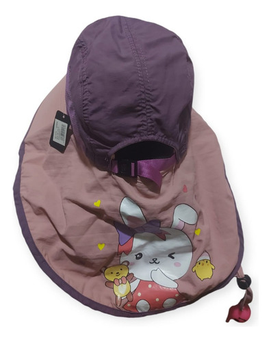 Sombrero Pescador Para Niños - Cubre El Cuello