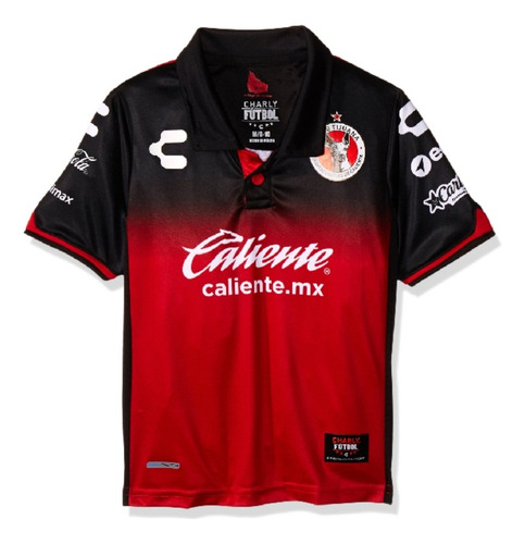 Jersey Xolos Club Tijuana Rojo 2018  P/junior 5018182