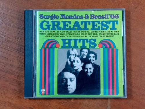 Cd Sergio Mendes & Brasil '66 - Greatest Hits (1987) Usa R5