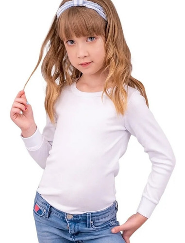 Imagen 1 de 2 de Camiseta De Media Multifilamento Para Nenas Nenas