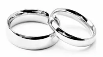 Comprar Duo Anillos De Pareja Novios Amigos Alianzas Clásicas Amor
