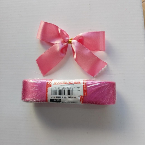 Fita De Cetim Gitex 22mm N°5 10 Metros Cor Rosa-escuro