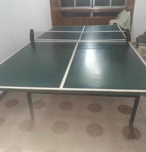 Mesa De Ping Pong Con Su Malla.