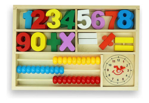 Juguete Didáctico Aprende Números Y Matemáticas Niños
