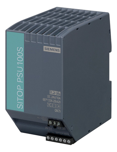 Fuente Psu100s E: 230 - S: 24vdc 10a Siemens 6ep1334-2ba20