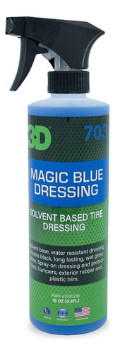 3d Magic Blue - Water Resistant Tire Shine - Repels Rain & .