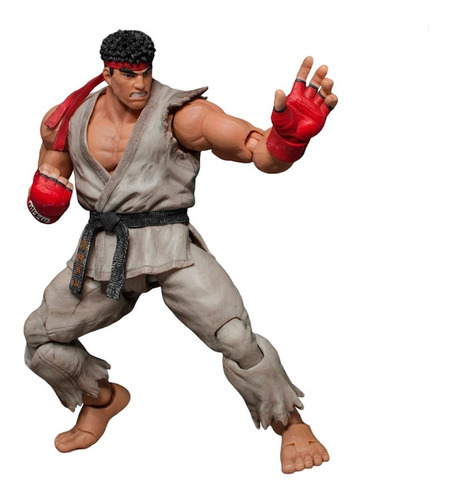 Street Fighter V Ryu 1/12 - Storm Collectibles - Robot Negro