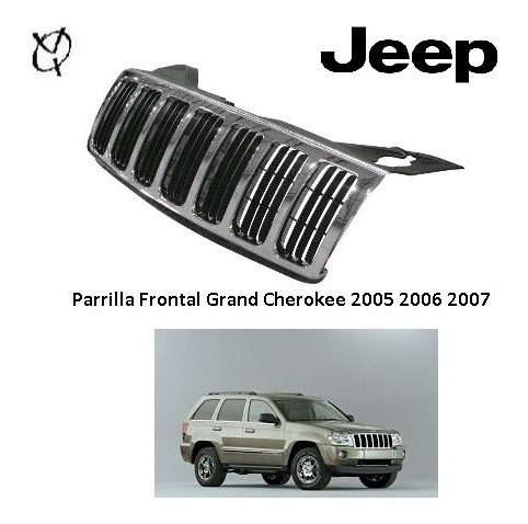 Parrilla Frontal Grand Cherokee 2005 2006 2007