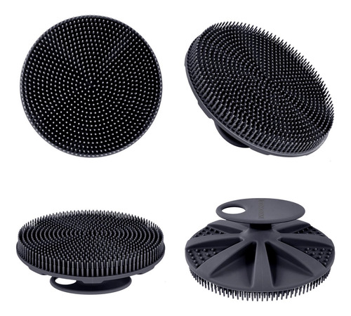 Cepillo De Ducha De Silicona Body Scrubber Innerneed Black