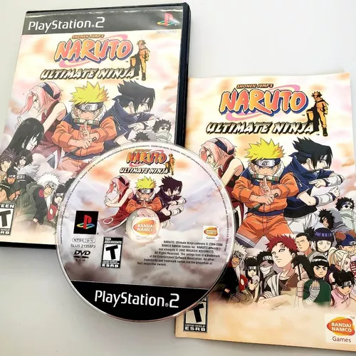 Naruto Ultimate Ninja 2 para PS2 - Seminovo