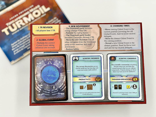 Terraforming Mars Turmoil De Stronghold Games, Juego De Mesa