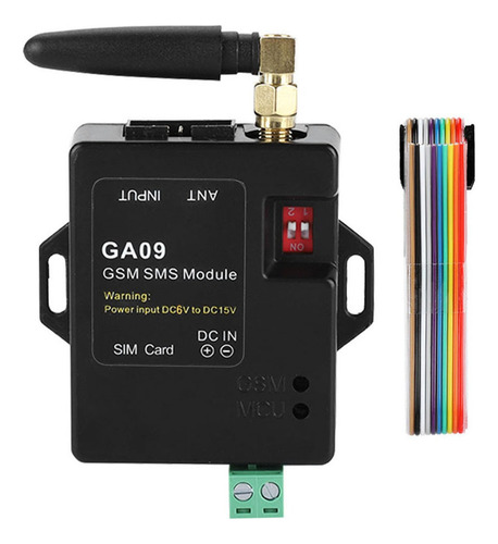 F Ga09 8ch Gsm Sms Alerta Inalámbrica Alarma Módulo Antena