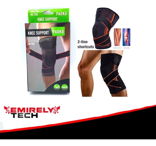Imagen 1 de 4 de Faja Rodillera De Compresion
